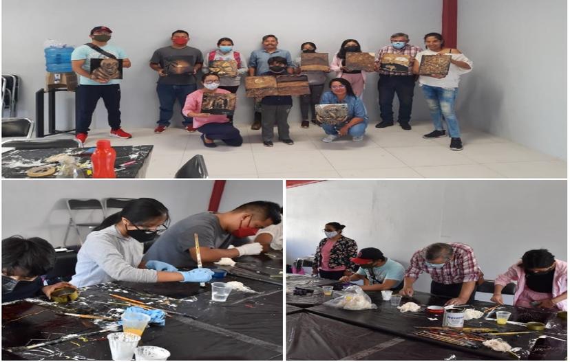 Coronango fomenta el impulso a la pintura