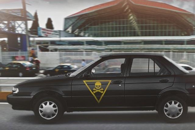 Retiene gobierno 1,405 taxis pirata de transporte 