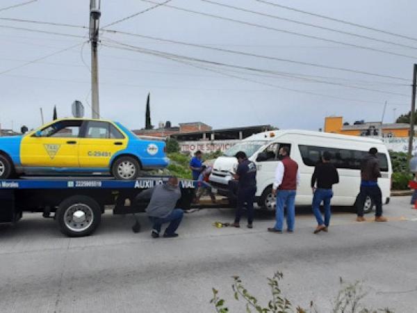 Aseguran 23 unidades de transporte por pirataje e invasión en municipios poblanos