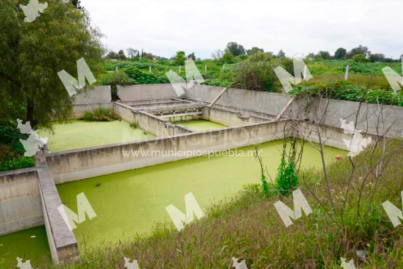 En abandono se encuentran planta tratadora de agua de Tecamachalco 