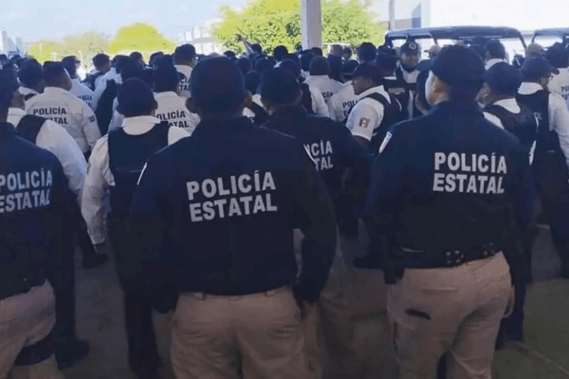 Nueve policías en Campeche son destituidos por Layda Sansores