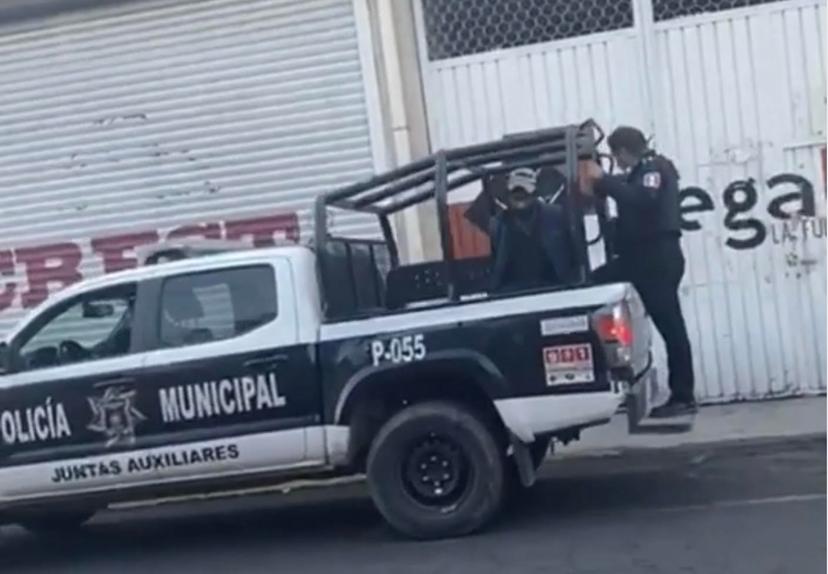 Entran en acción vecinos vigilantes en colonia del sur de Atlixco