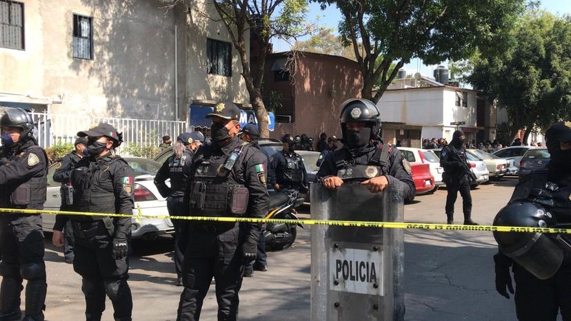 Balacera deja 4 muertos en Azcapotzalco; dos de ellos, policías