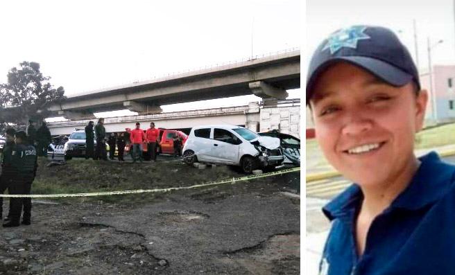 Conductor atropella y mata a Yazmín, policía de Puebla