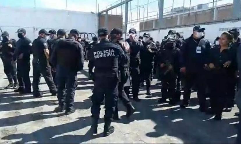 Reportan brote de covid en policía municipal de Tehuacán