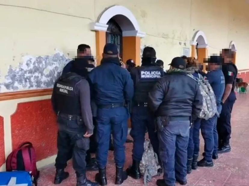 Acusan a sobrino del regidor de Altepexi de golpear a policía  