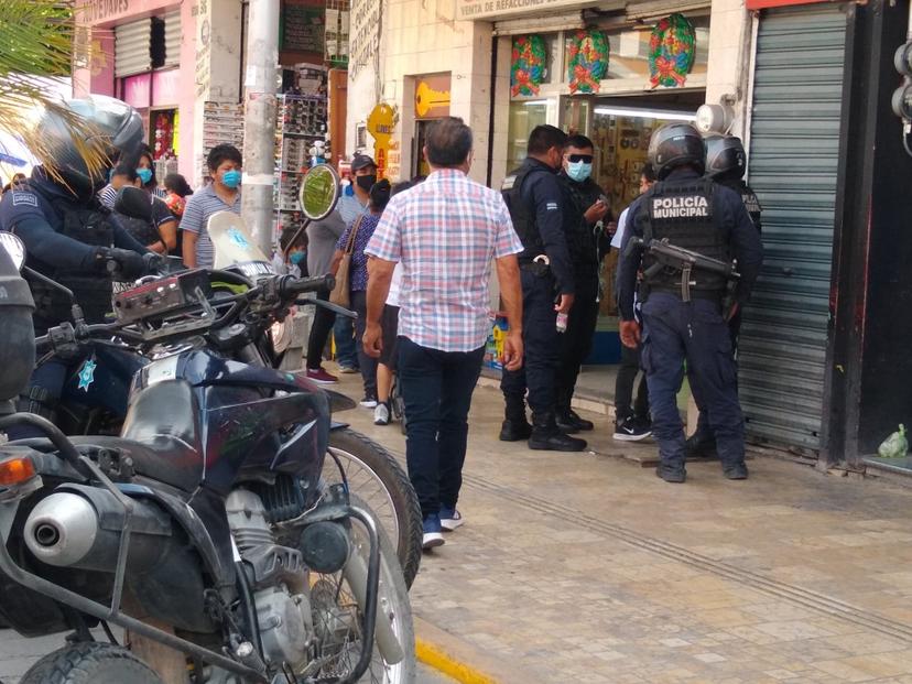 Resta pandemia estado de fuerza a la Policía Municipal de Tehuacán