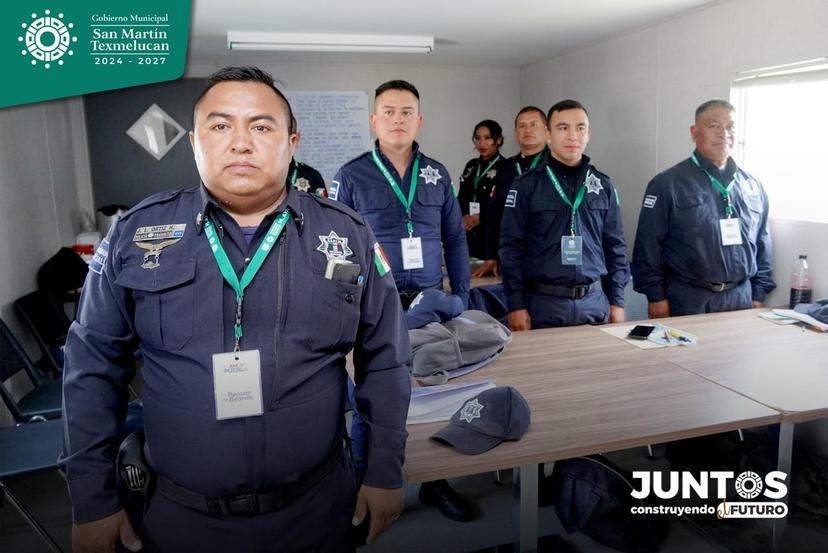 Impulsan la profesionalización de policías de Texmelucan
