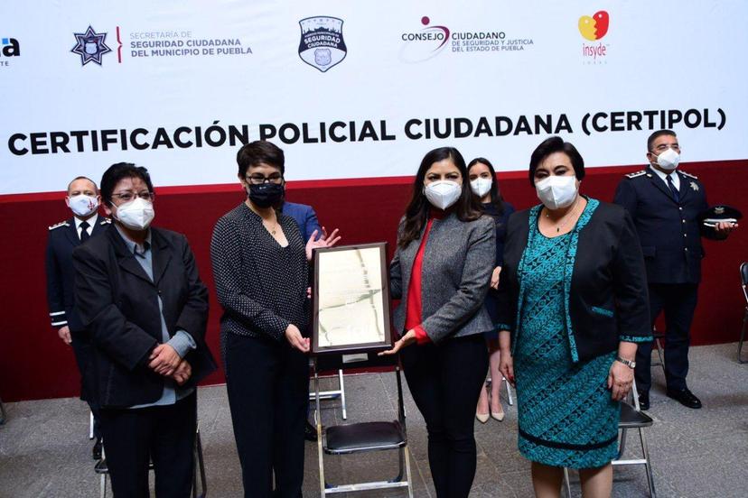 Secretaría de Seguridad Ciudadana de Puebla recibe certificación CERTIPOL