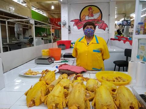 Se desploma 70% la venta de de pollo en Tehuacán por Covid-19