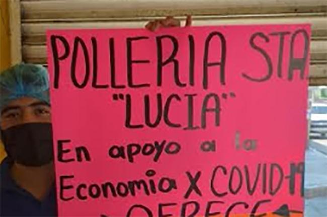 Pollerías de Tecamachalco baja costos ante contingencia por coronavirus 