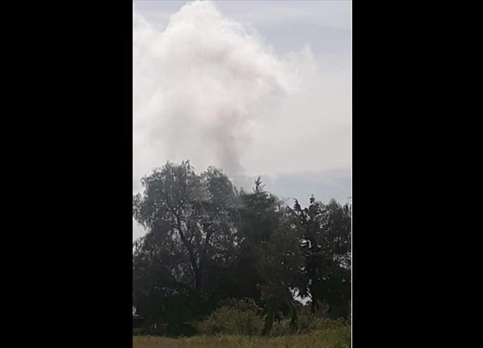 Explota polvorín en Santo Tomás Hueyotlipan; hay un muerto