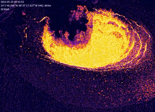 El Popocatépetl no tiene domo de lava: CNPC