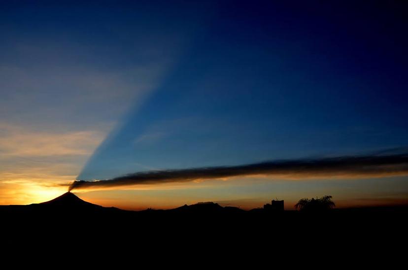 Popocatépetl se mantiene en alerta amarilla: PC