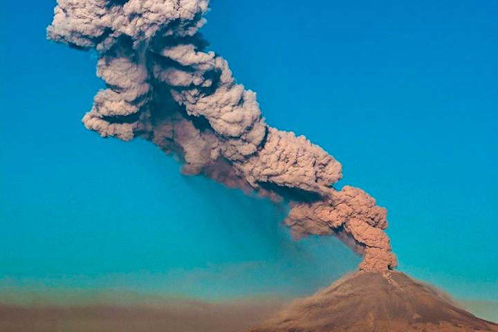 Estos son los volcanes más activos en México