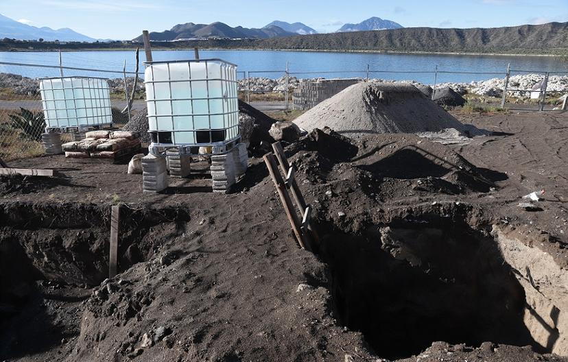 Tras dañar arrecifes, vigila Puebla obras en Laguna de Alchichica