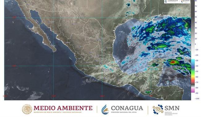 Frente frío provocará lluvias muy fuertes en Puebla, Quintana Roo, Veracruz y Yucatán