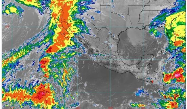 Frente frío número 9 mantendrá condiciones de lluvias intensas esta noche