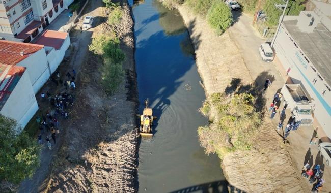 Avanza la restauración de la cuenca del río Atoyac en Tlaxcala