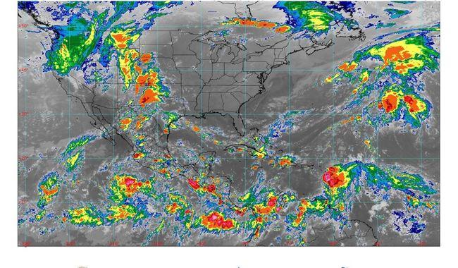 Esta noche se prevén lluvias fuertes y formación de torbellinos o tornados