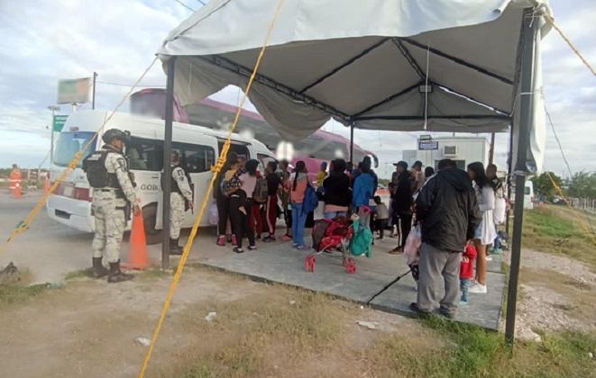 Aseguran a 395 migrantes en Sonora, Tamaulipas y San Luis Potosí