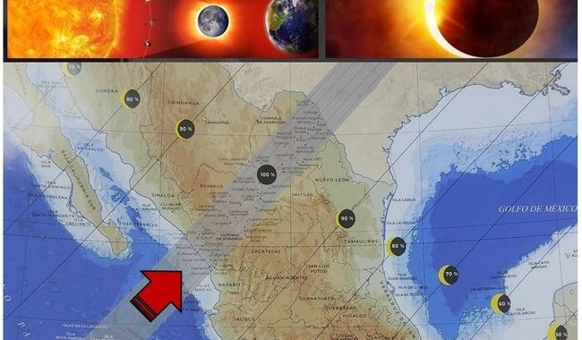 SICT y NASA colaborarán para observación de eclipse solar del 8 de abril