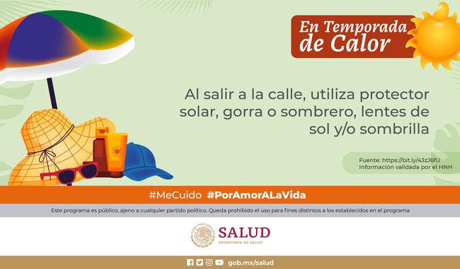 Salud emite recomendaciones para prevenir golpe de calor