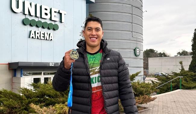 Carlos Sansores cosecha oro en Copa Presidente Europa de Taekwondo