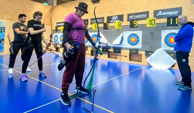 Alejandra Valencia afina puntería en el Centro de Excelencia de World Archery