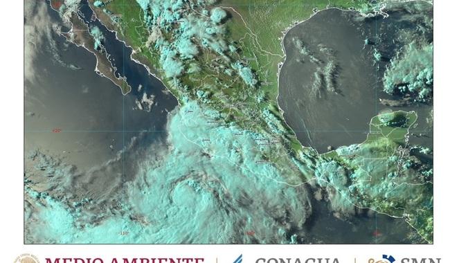 Lluvias puntuales para esta noche en Colima, Guerrero, Jalisco, Michoacán, Nayarit y Oaxaca