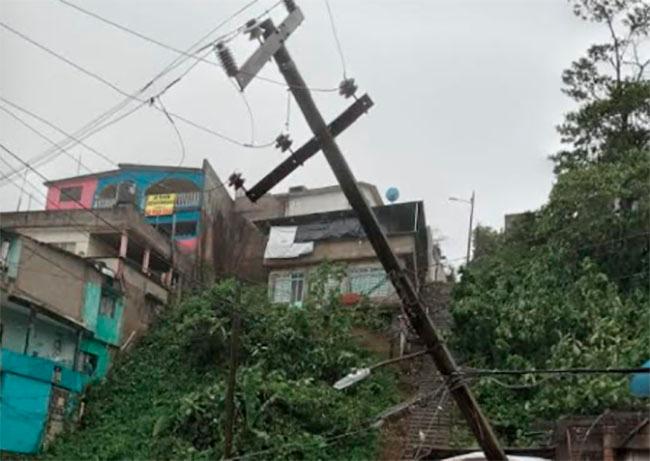 Falta restablecer energía eléctrica en Huauchinango, Juan Galindo y Ahuazotepec