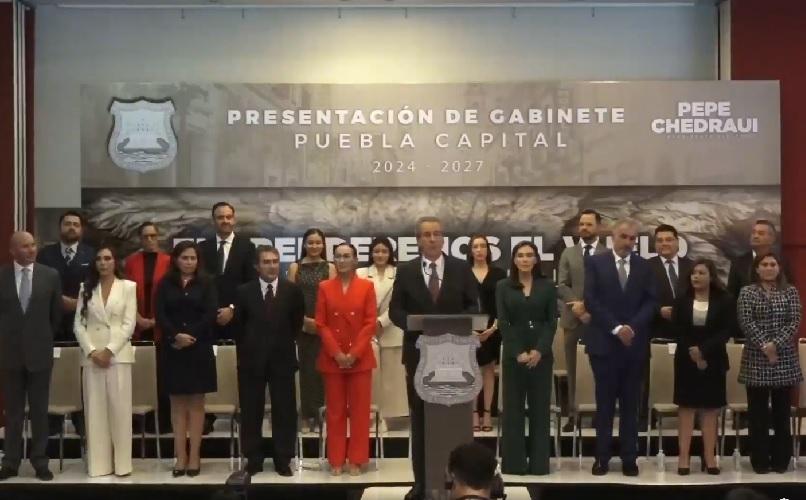 Estos son los nombres del gabinete de José Chedraui en Puebla capital