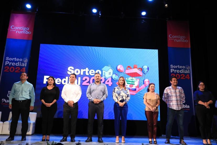 Ellos son los ganadores del Sorteo Predial 2024 en Puebla