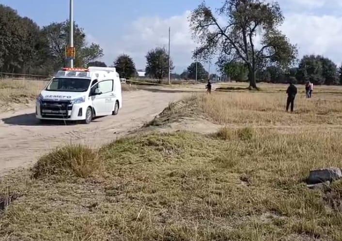 Con huellas de violencia ubican cadáver en San Pablo del Monte