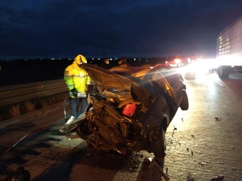 Dos prensados por accidente en Acatzingo; uno murió