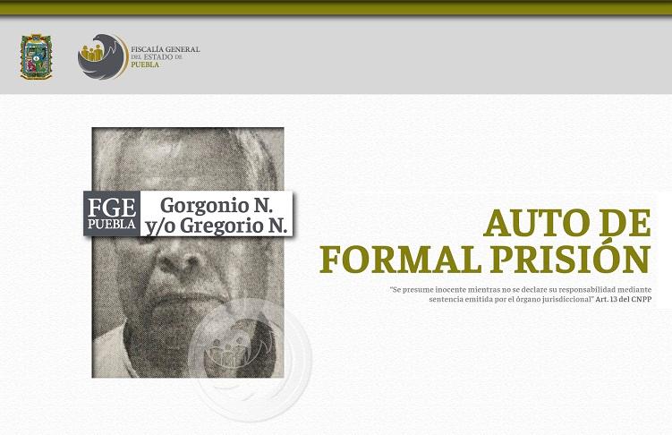 Gorgonio ya estaba preso y le descubren secuestro de hace 20 años en Puebla