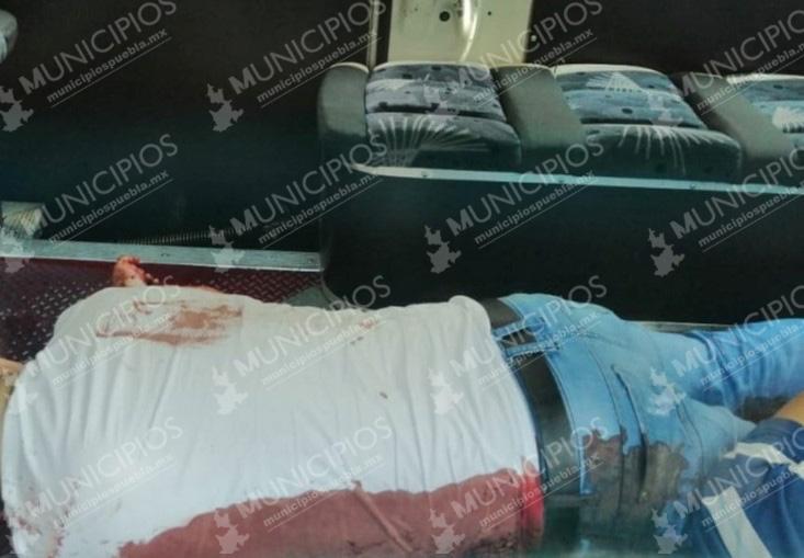 En asalto a transporte matan a profesor en Pantepec