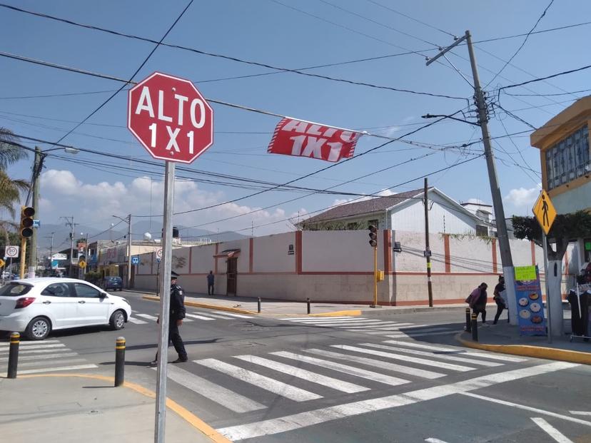 Falta de educación vial, principal enemigo del 1x1 en Tehuacán  