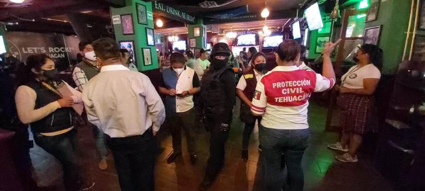 Retoma Protección Civil de Tehuacán operativos de vigilancia por sexta ola covid