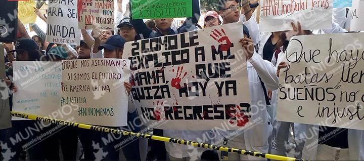 Estudiantes de varias regiones del estado salen a las calles a exigir justicia y seguridad