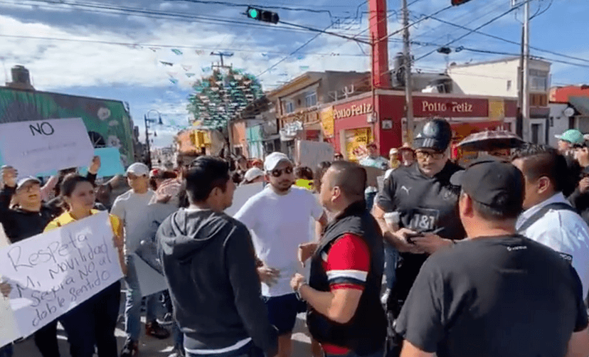 Se pausa cambio de sentido de la 14 Oriente en San Andrés Cholula