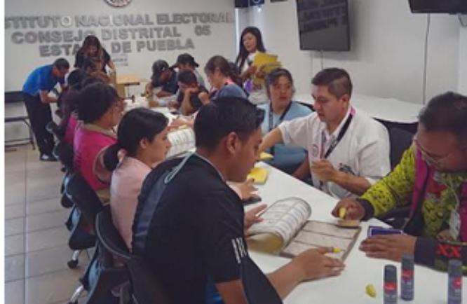 Llegan boletas electorales a Texmelucan