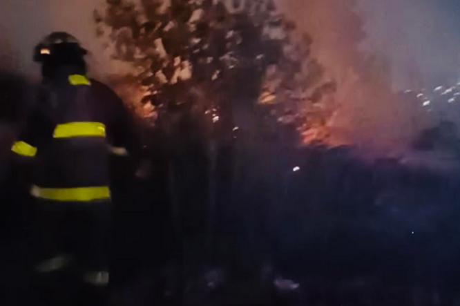 Se registra nuevo incendio en pastizales de Atlixco