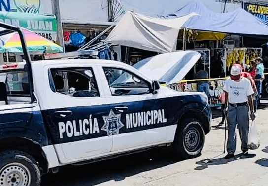 En tianguis de Atlixco muere de sorpresa vendedor de pollos