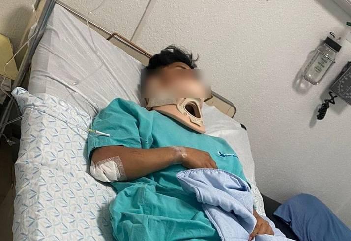 Jóvenes accidentados en la Atlixco-Izúcar piden ayuda para pagar gastos médicos