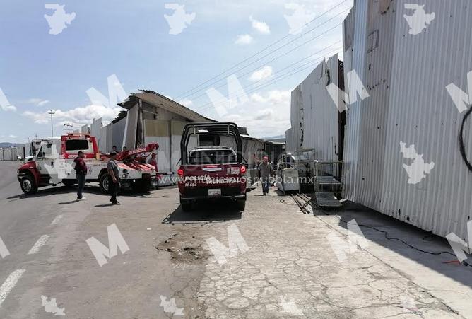 Operativo en el tianguis de Texmelucan genera conatos de bronca