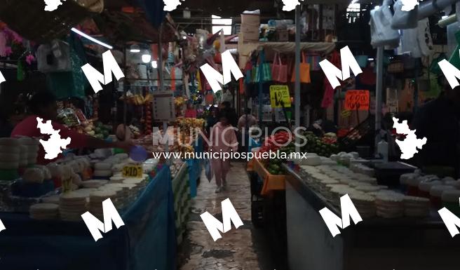 Por remodelación reubican a comerciantes del mercado Domingo Arenas de Texmelucan