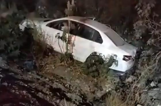 Impacta a moto, huye y termina al fondo del Dren de Valsequillo en Tehuacán