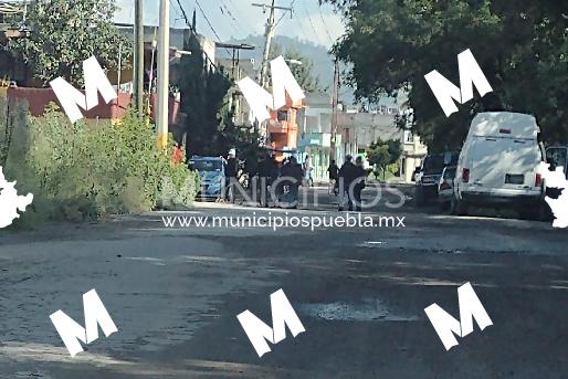 Acuchillan a un hombre y muere en calles de Texmelucan