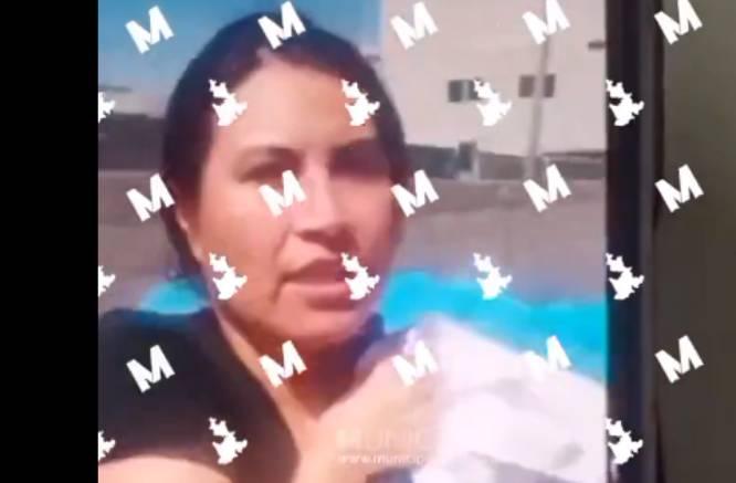 VIDEO Acusan a la esposa del regidor Carlos Contreras de golpear a mujer